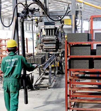 Masonry Blocks Production